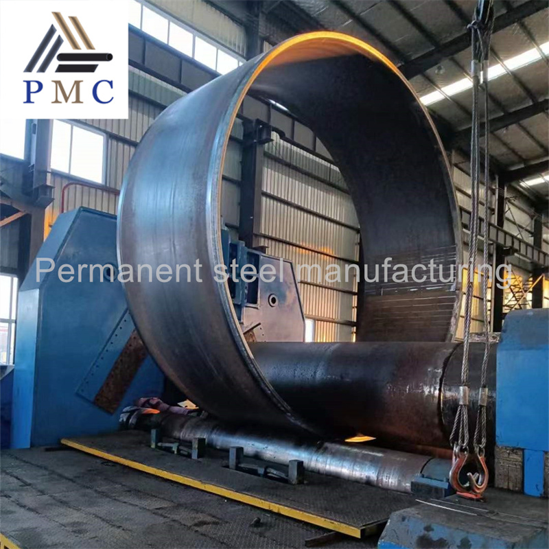 Tubería de acero de línea LSAW soldada por arco sumergido longitudinal SSAW/ERW X70 X52 X60 X42 Psl2 Psl1&Psl2