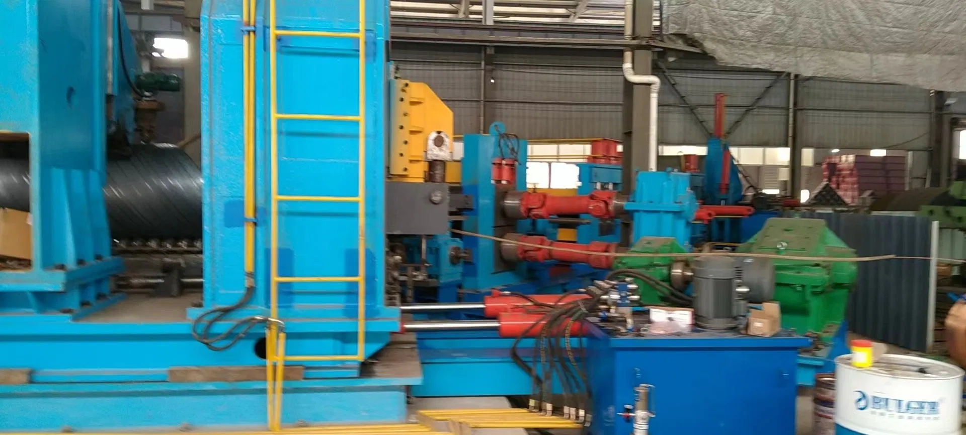 Molino de tubo espiral de alto rendimiento para aplicaciones de agua y aceite