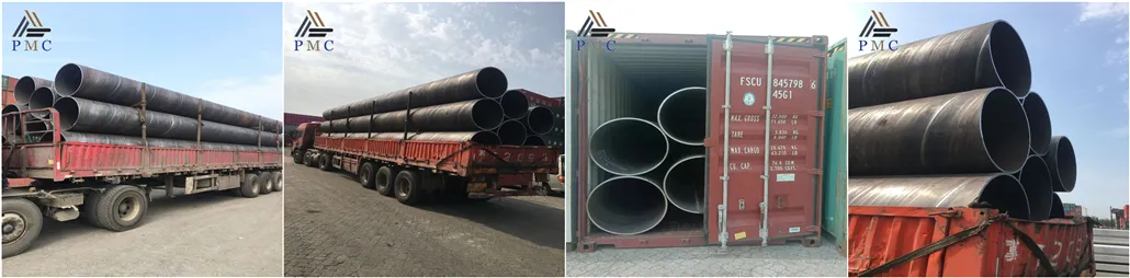 Fábrica ASTM A36 1000mm LSAW SSAW Gran Diámetro 3PE Anticorrosión API5l 5CT Petróleo y Gas para Tubo de Acero al Carbono Soldado en Espiral