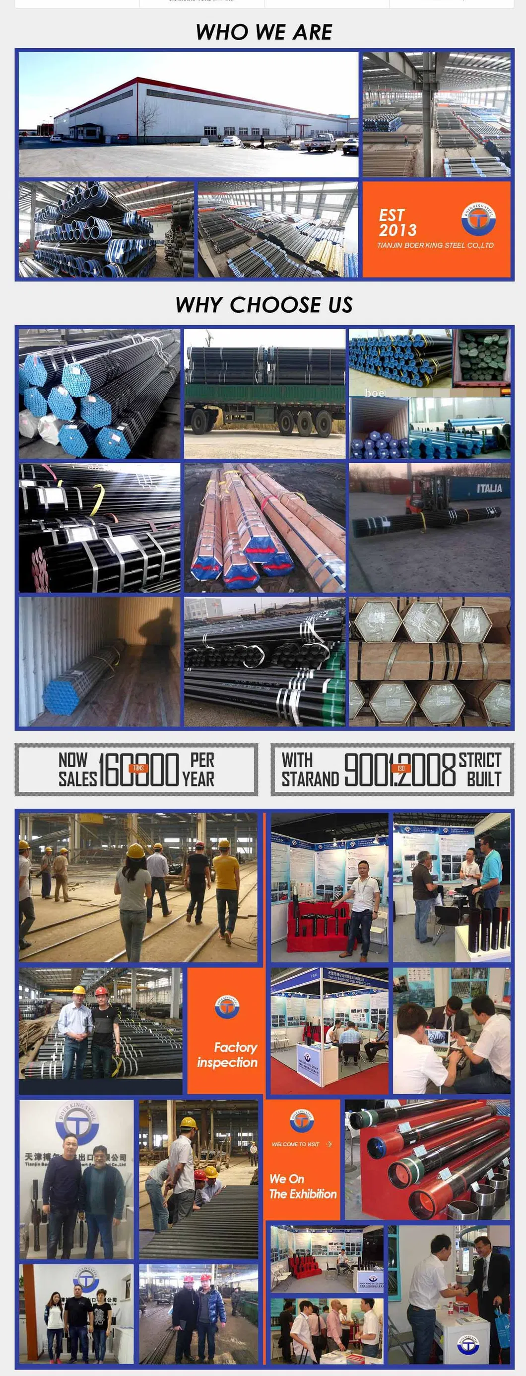 Exposición y visita de clientes