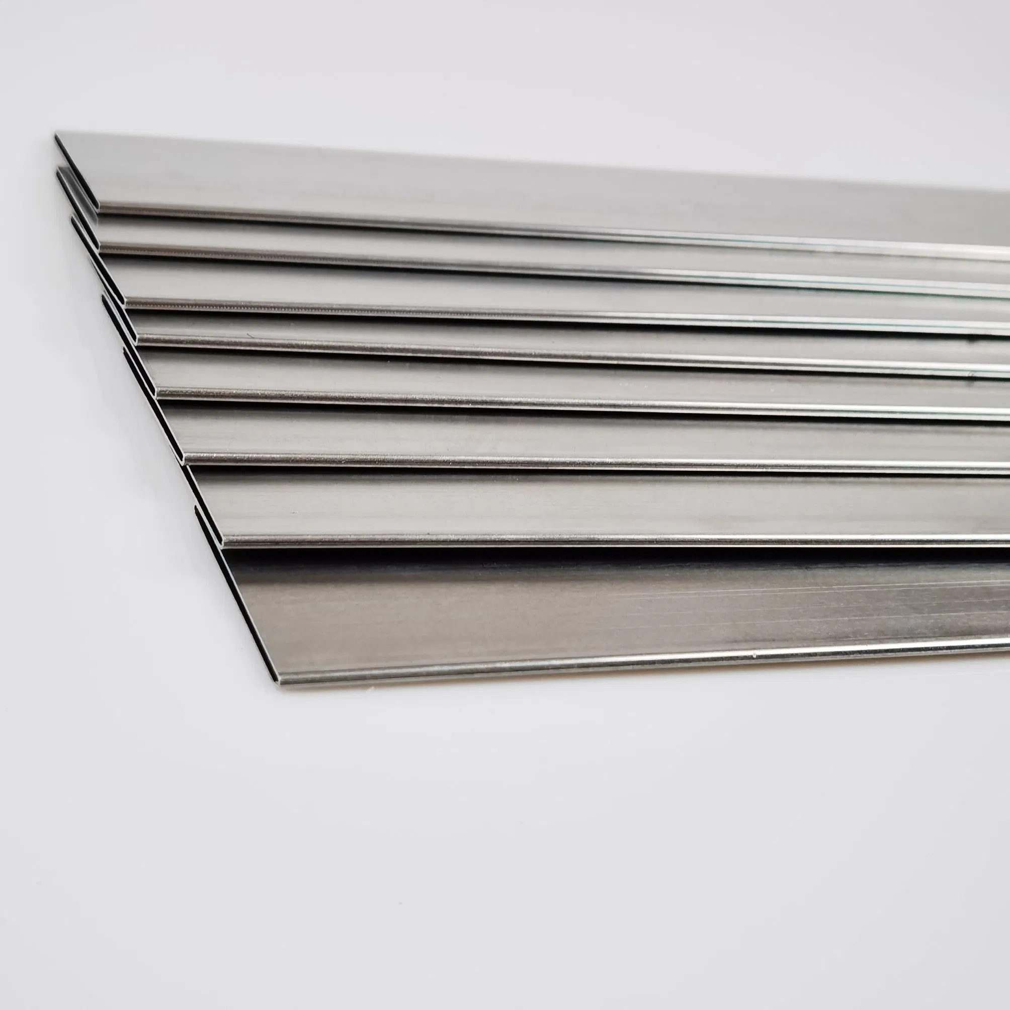 Radiador de aluminio de tubo plano soldado de alta frecuencia directo de fábrica