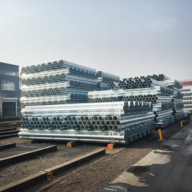 A672 Tubo de acero galvanizado de gran diámetro con costura longitudinal soldada por arco sumergido