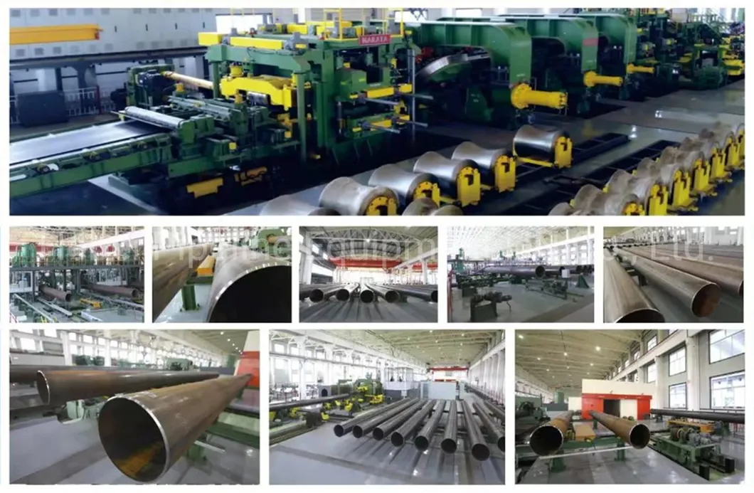 Tubería de acero LSAW Ms Carbon 7