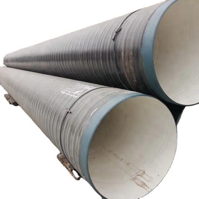 La norma ASTM 24 pulgadas Precio de los tubos de acero SSAW costura espiral de tubo de acero soldadas por arco sumergido