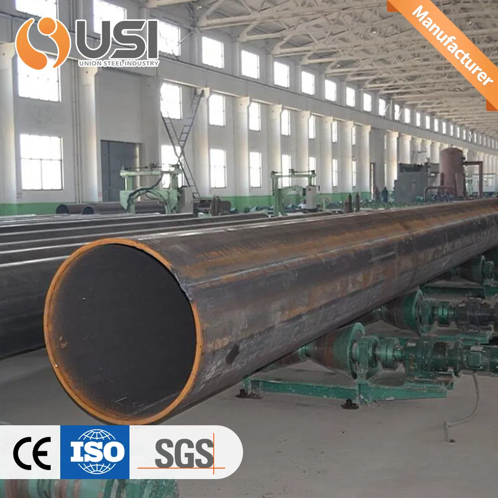 Gas Natural y Oleoducto SSAW Sawl API 5L Tubo de Acero al Carbono Soldado en Espiral UOE y Jcoe