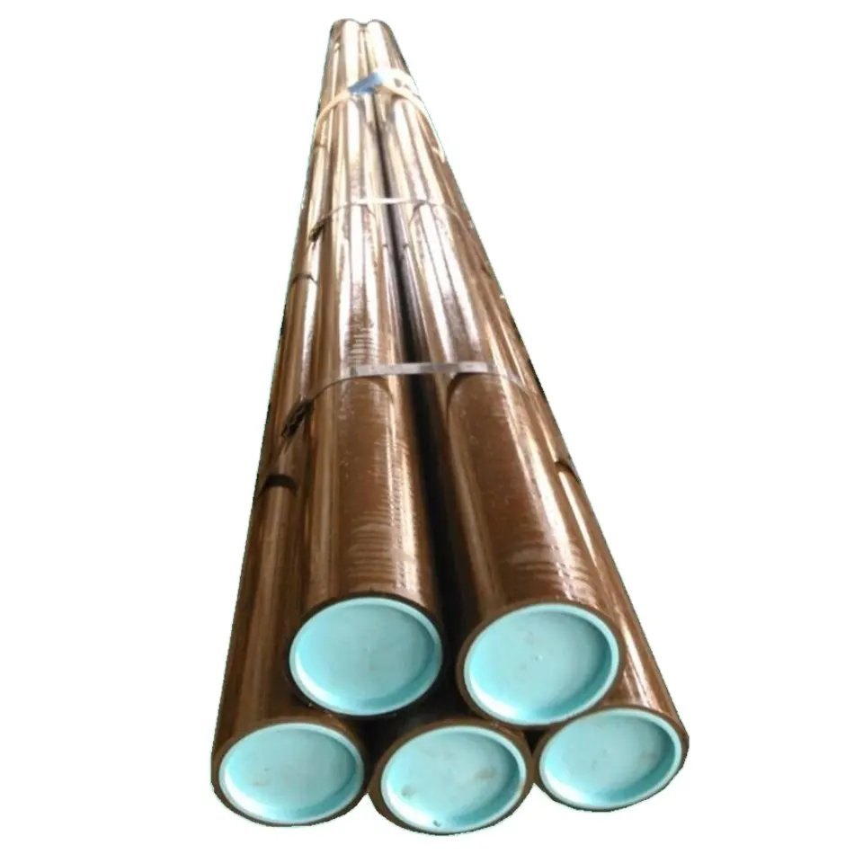 Fábrica Q235/Q345 Tubo de acero sin costura de precisión dibujado en frío para construcción de tuberías de petróleo/gas