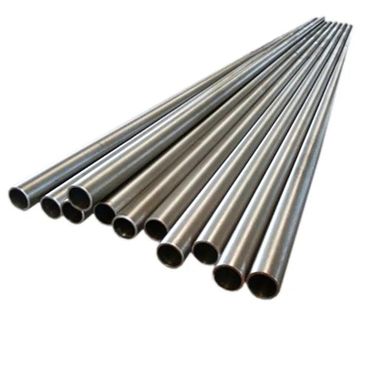 Fábrica Q235/Q345 Tubo de acero sin costura de precisión dibujado en frío para construcción de tuberías de petróleo/gas