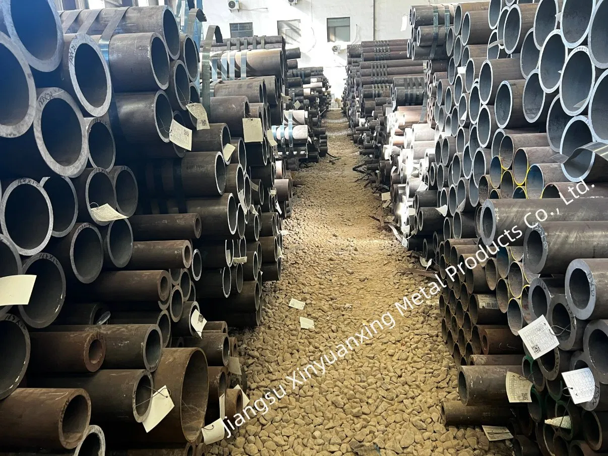 Tubo de acero al carbono sin costura ASTM 5115 DN200 Sch40 fábrica estándar laminado en caliente 3415 fabricante de tuberías de acero aleado AISI 5140 40cr precio de tubos redondos extruidos en frío