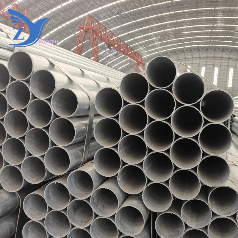 Tubería redonda de acero galvanizado