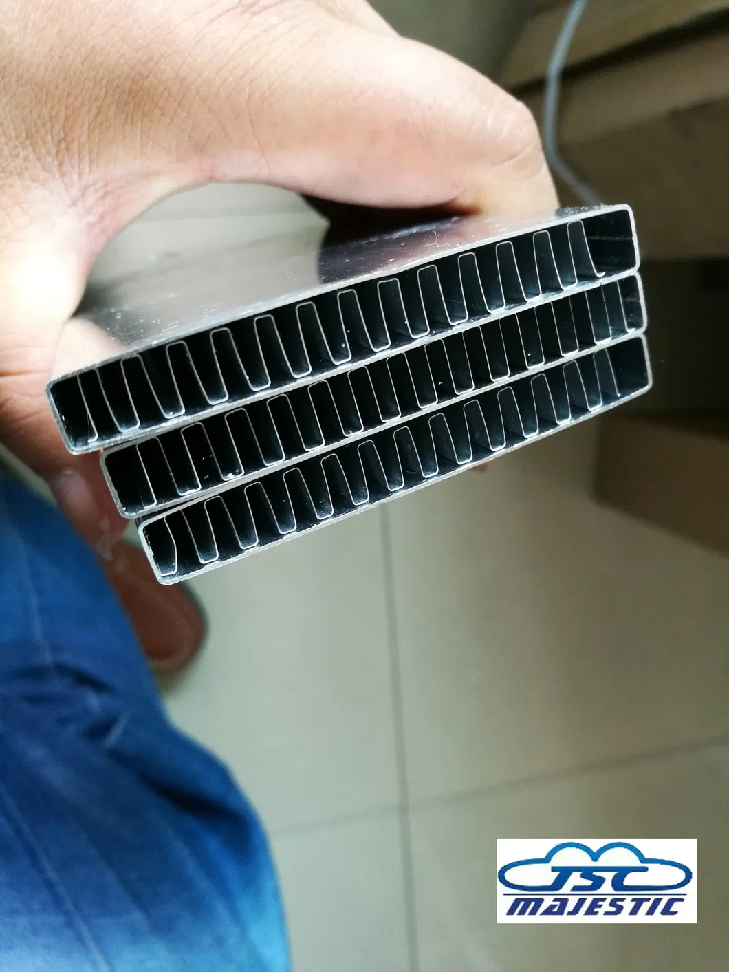 Tubo de aluminio soldado de alta frecuencia para radiador de automóvil