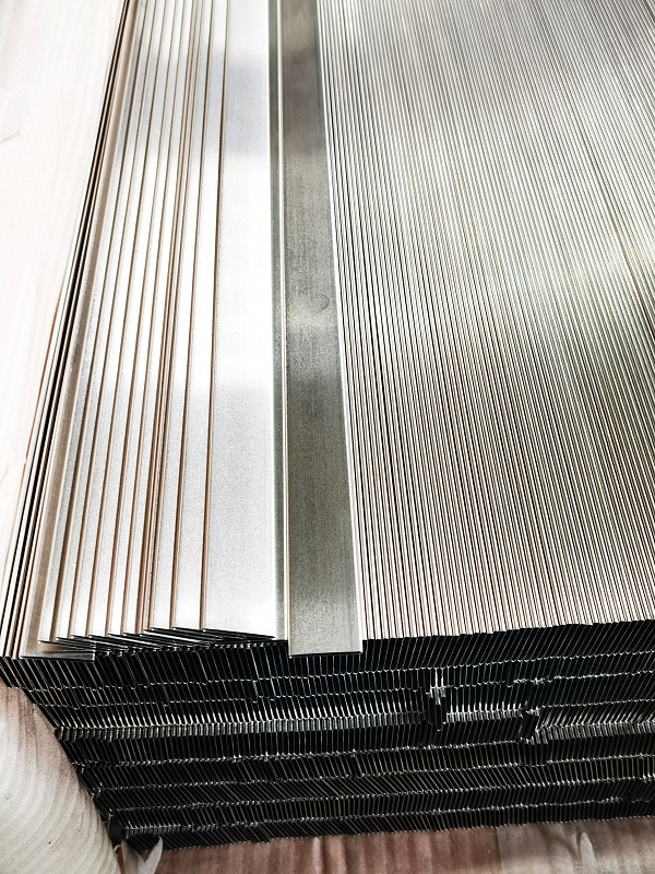 Radiador de aluminio de tubo plano soldado de alta frecuencia directo de fábrica