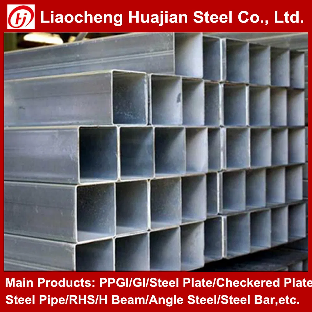 Tubería de acero galvanizado ERW Hfw según ASTM A53 para material de construcción
