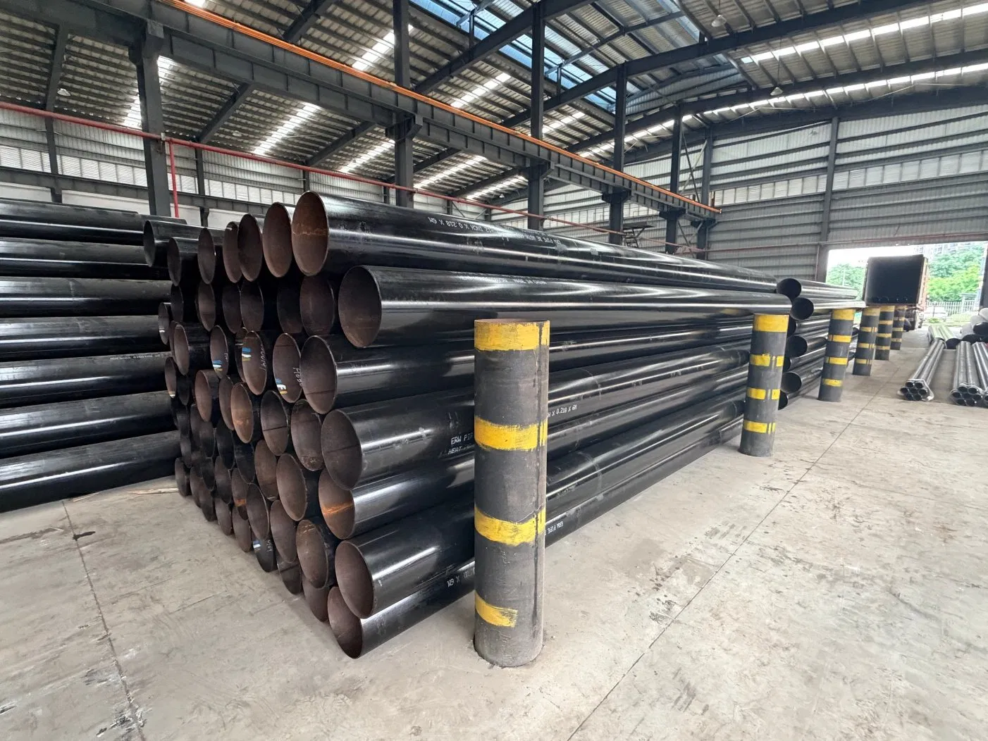 Precio de fábrica tubo Hfw de costura longitudinal resistente y robusto para el transporte de fluidos