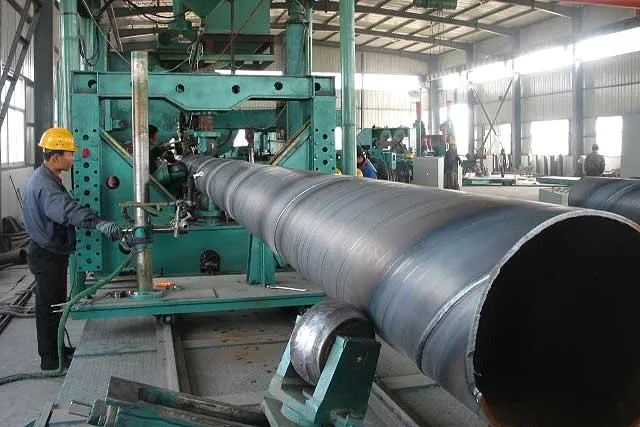 Tubería de acero al carbono soldada SSAW LSAW de 1200mm