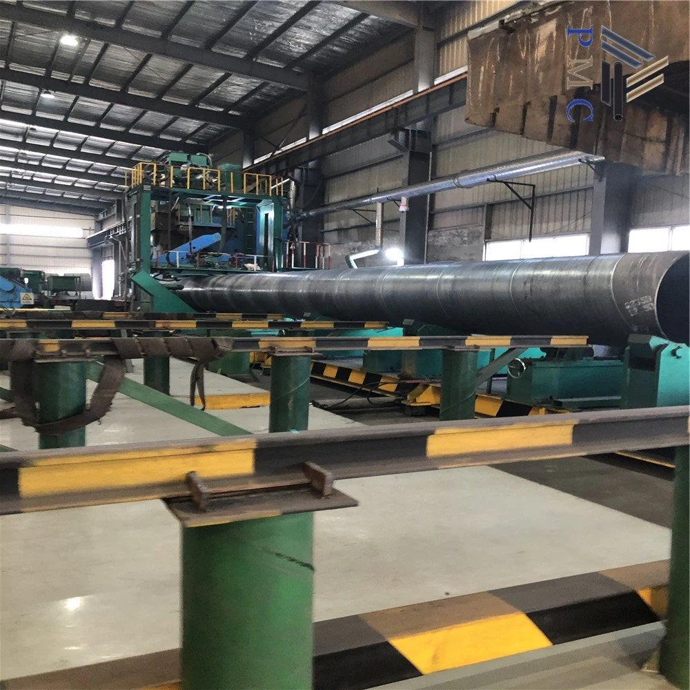 Fábrica ASTM A36 1000mm LSAW SSAW Gran Diámetro 3PE Anticorrosión API5l 5CT Petróleo y Gas para Tubo de Acero al Carbono Soldado en Espiral