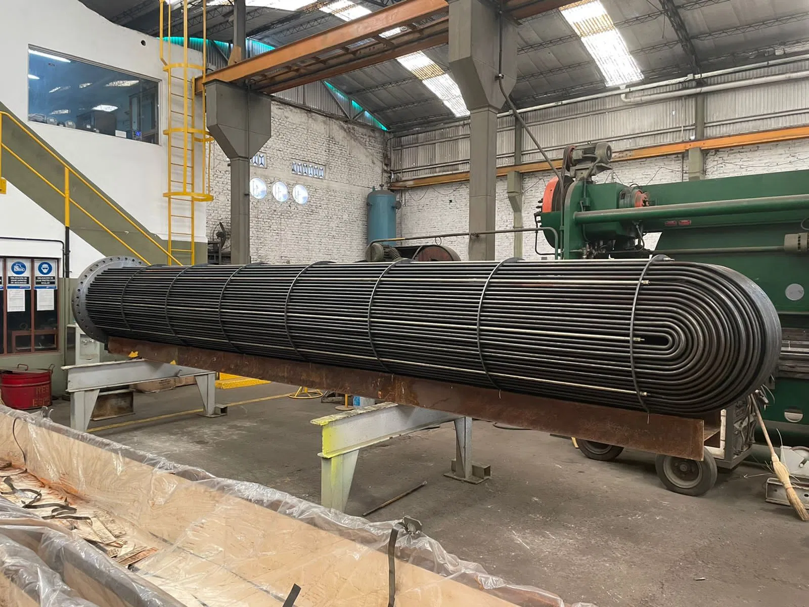 Proceso de fabricación y control de calidad de tubos de acero