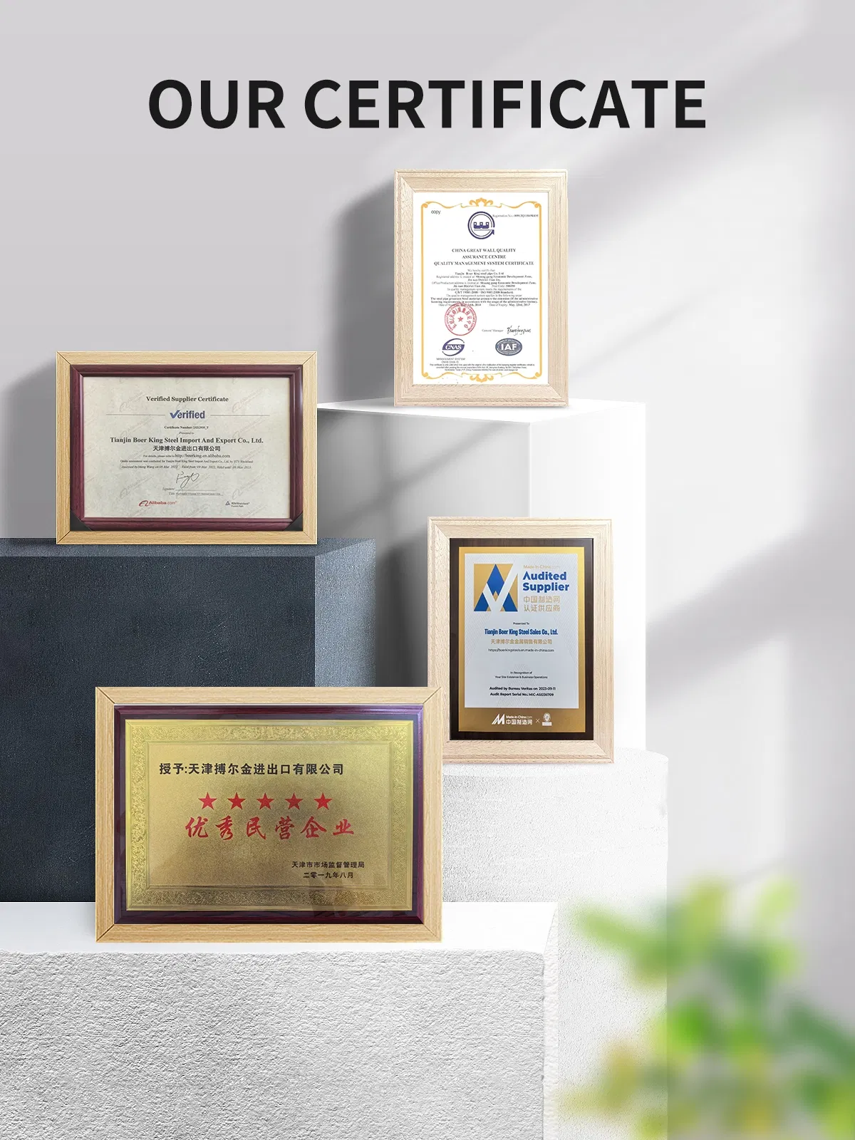 Certificado ISO y Calidad