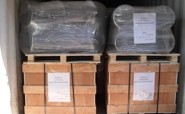 Embalaje en cajas de madera