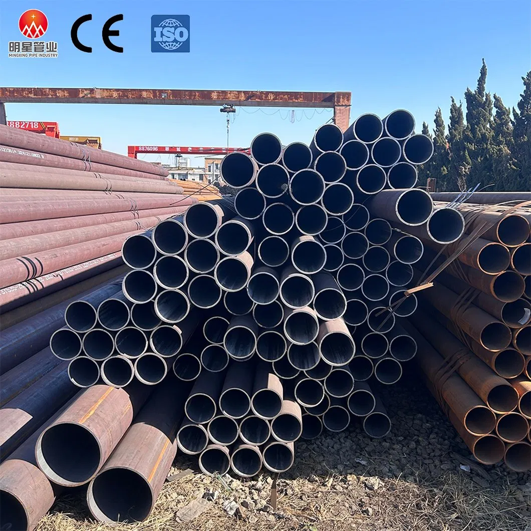 Tubería sin costura de acero al carbono de pared gruesa con certificado de prueba de fábrica para planta de energía y sistema de intercambio de calor de calderas