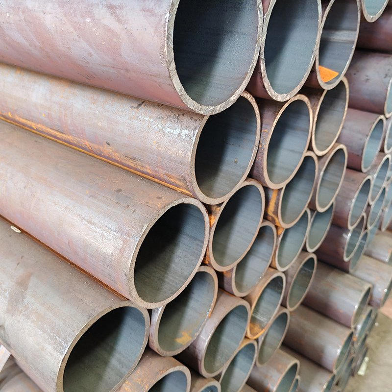 Q235B/Q345b Tubo de acero al carbono sin costura para maquinaria de ingeniería
