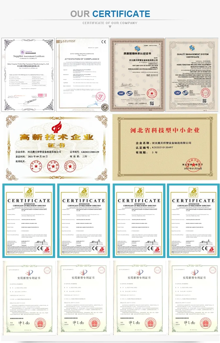 Certificaciones