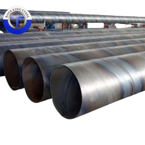 Tubería de acero soldada en espiral SSAW ERW LSAW de gran diámetro API5L X42 X52 X56 X60 X70 con precio de fábrica