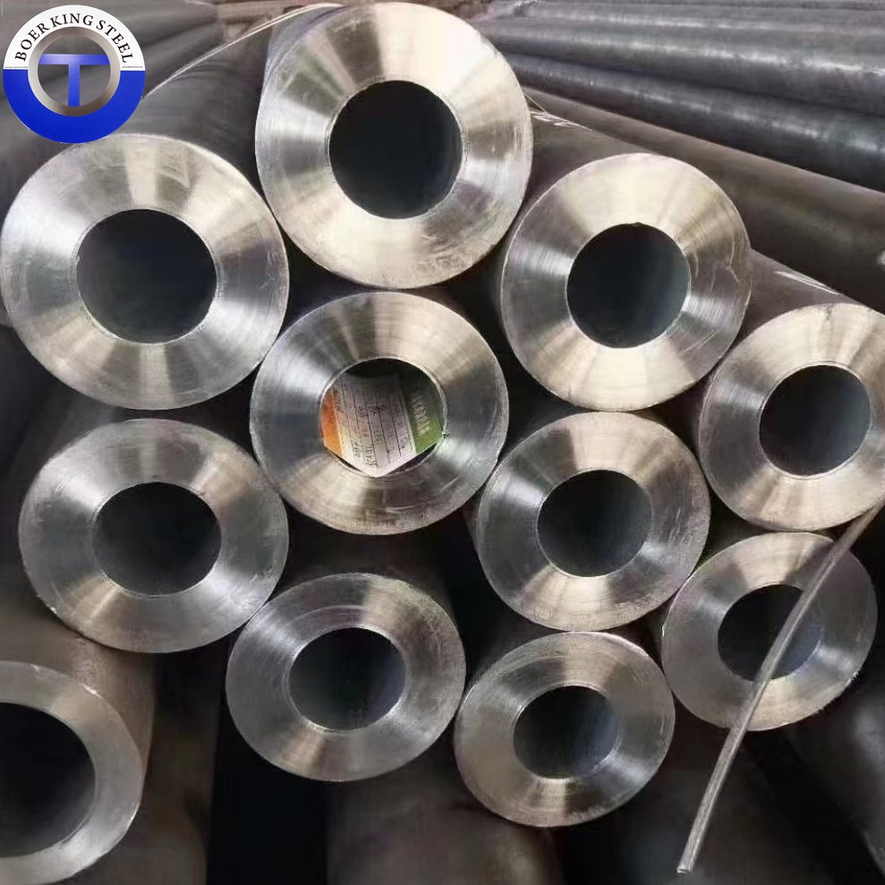 Ventas Directas de Fábrica de Alta Calidad St52 Cilindro Hidráulico de Gas y Aceite Pulido de Carbono Tubo de Acero Sin Costura Laminado en Frío