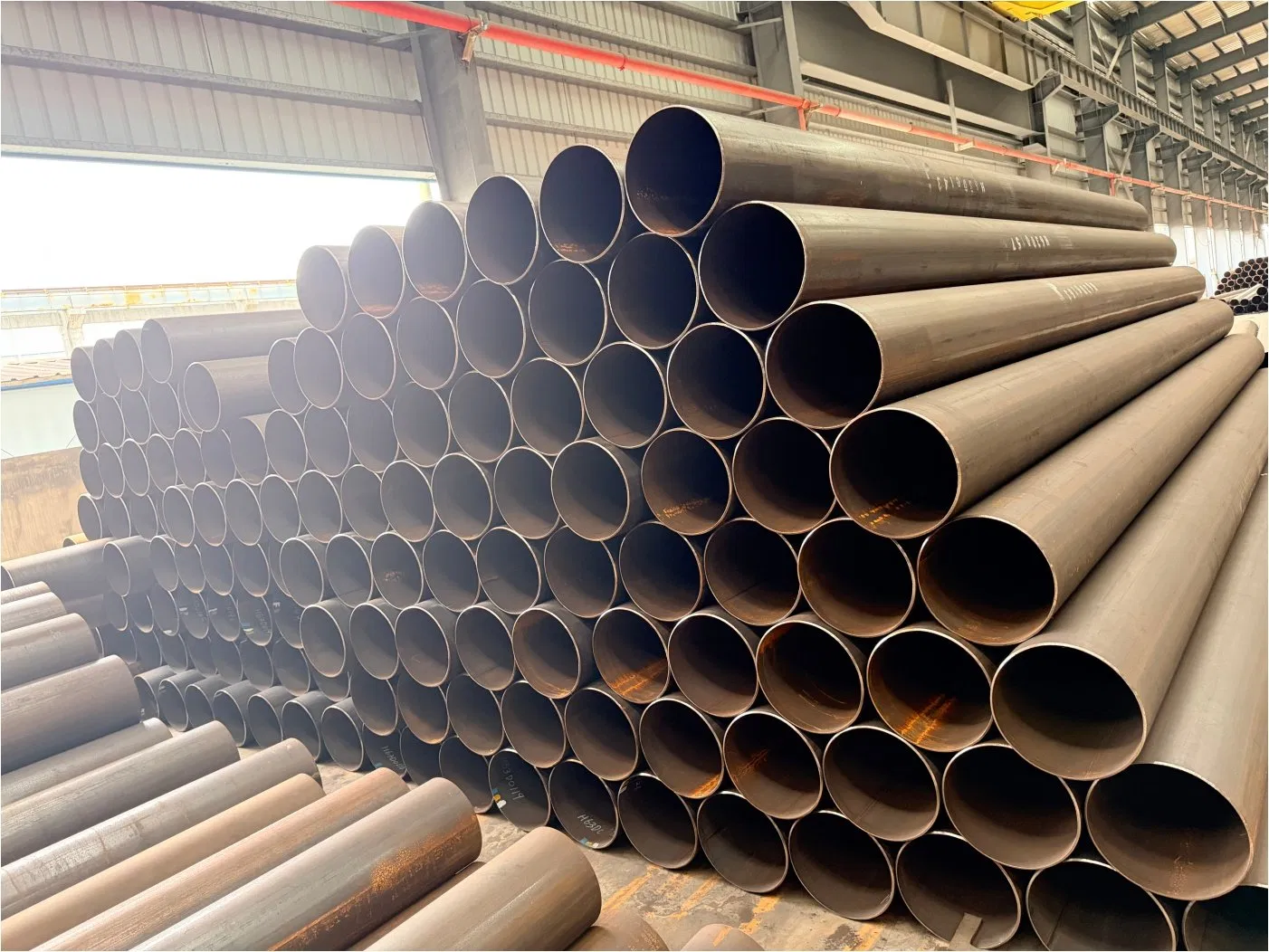 Precio de fábrica tubo Hfw de costura longitudinal resistente y robusto para el transporte de fluidos