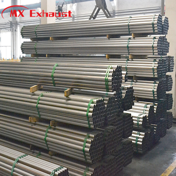 ASTM A463/JIS G3314/En10346 SA1d Tubo de Silenciador de Escape Recto Redondo de Aluminio Aluminizado Soldado Hfw/ERW 1/2"-5"