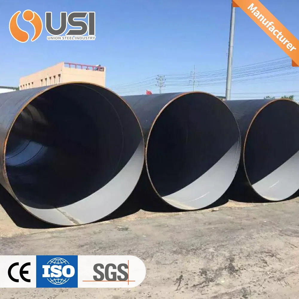Suministro de fábrica de tubería de acero al carbono LSAW Sawl según las normas ASTM/En/as/JIS para ingeniería de transmisión de petróleo/gas/agua en proyectos offshore