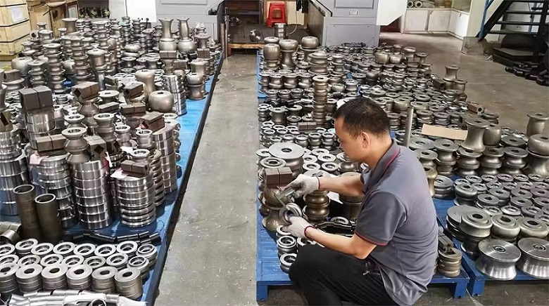 Inspección y control de calidad de componentes fabricados en Chunyuan