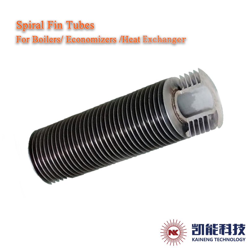 Tuberías de aletas en espiral de acero inoxidable soldadas de alta frecuencia, fábrica de tuberías de aletas en espiral de acero al carbono