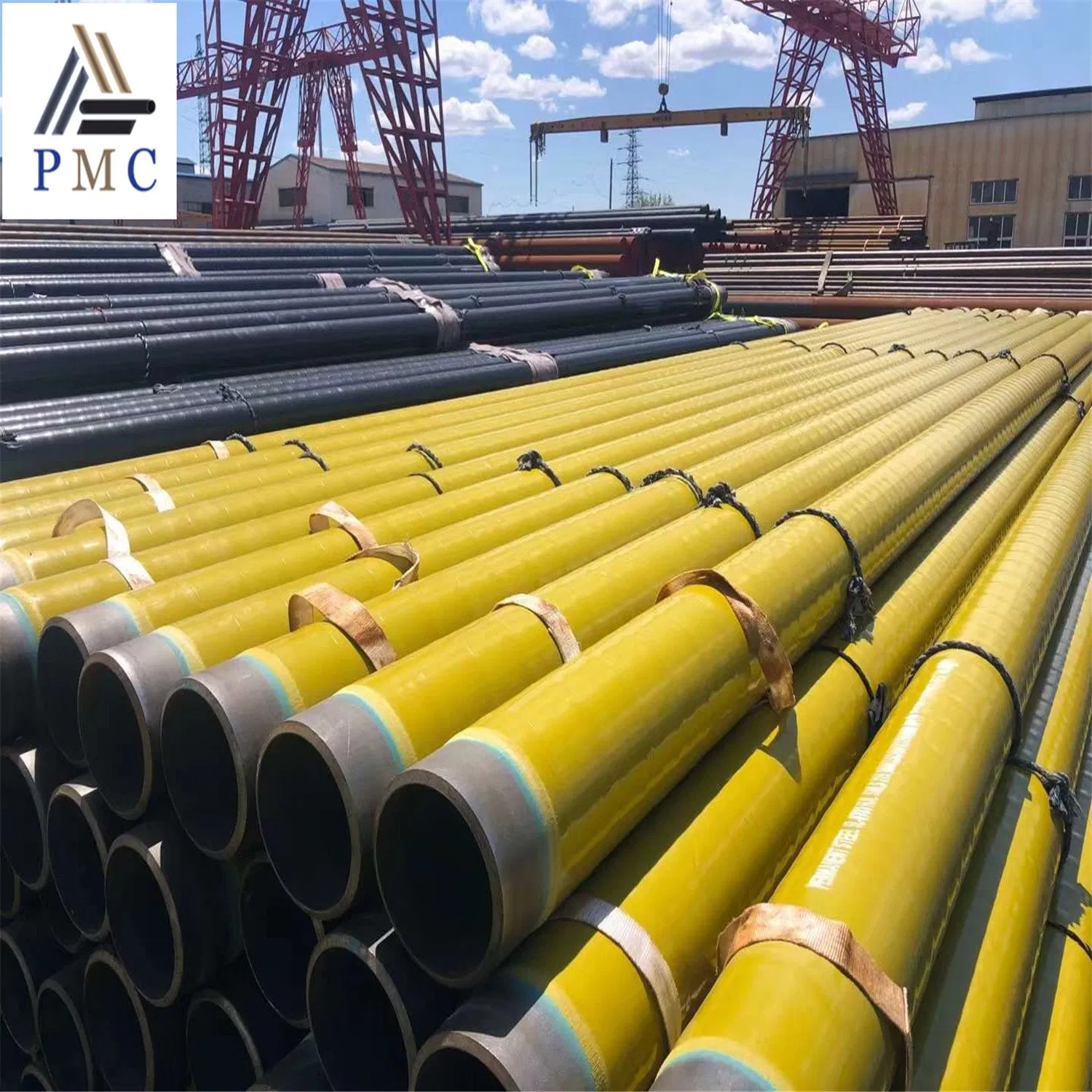 Tubería de acero de línea Gr. B soldada por arco sumergido longitudinal UOE Jcoe LSAW X70 X52 X60 X42 Psl2 Psl1&Psl2