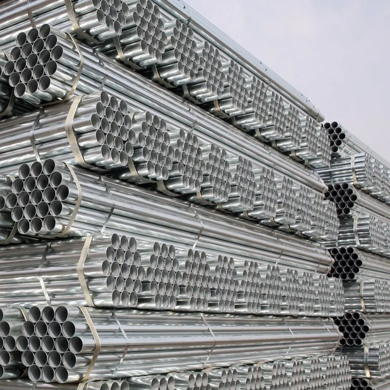 A672 Tubo de acero galvanizado de gran diámetro con costura longitudinal soldada por arco sumergido