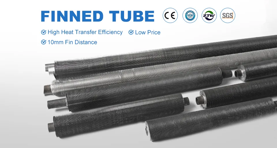 Modelo de tubo de aletas soldadas de alta frecuencia de aluminio para intercambiadores de calor