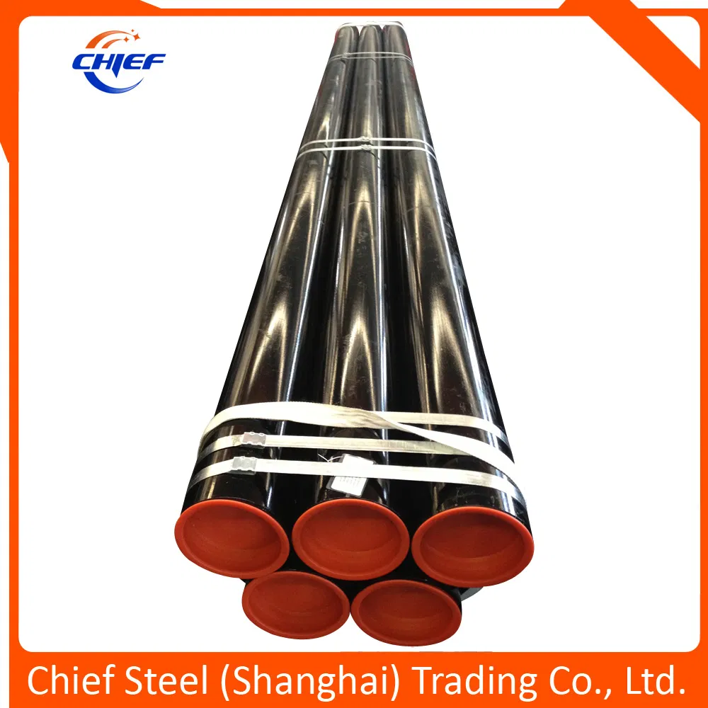 Tubo de acero ERW / Hfw / Hfi con API 5L/Sans719/AS/NZS1163 Gr. B/Length5.8m 6.0m 11.8m 12m