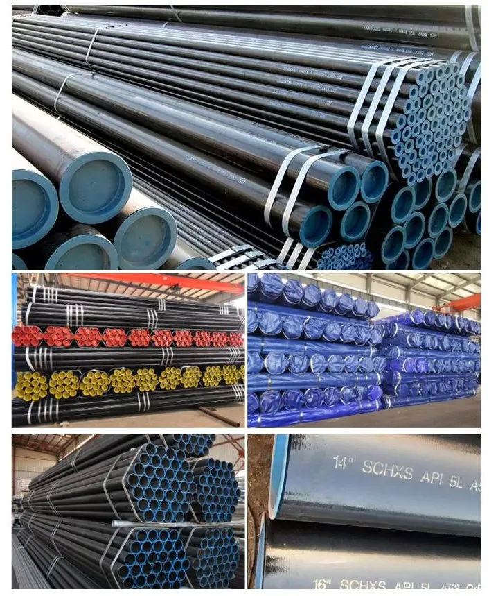 Fábrica Q235/Q345 Tubo de acero sin costura de precisión dibujado en frío para construcción de tuberías de petróleo/gas