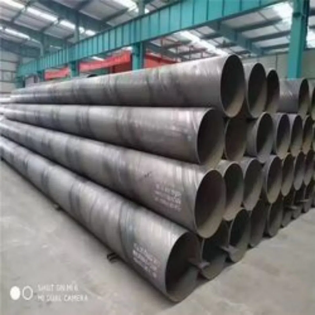 Suministro de fábrica directamente ASTM A106 A53 GOST 10704 10705 10706 Tubo de acero soldado SSAW/ERW/LSAW Sch10 20 30 40 60 80 100 120 Personalizado premium