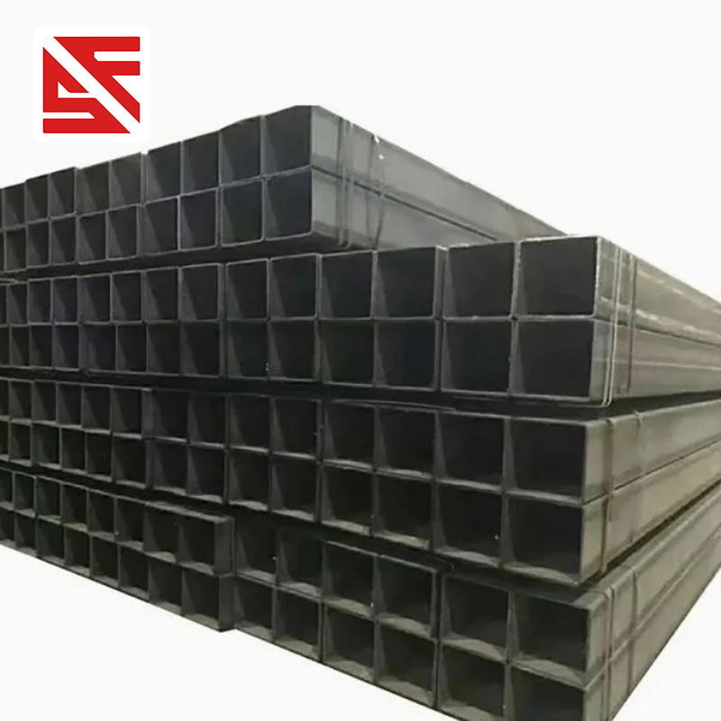 Fabricante de fábrica de Foshan, tubo rectangular de tamaño personalizado, tubo de acero al carbono soldado longitudinalmente
