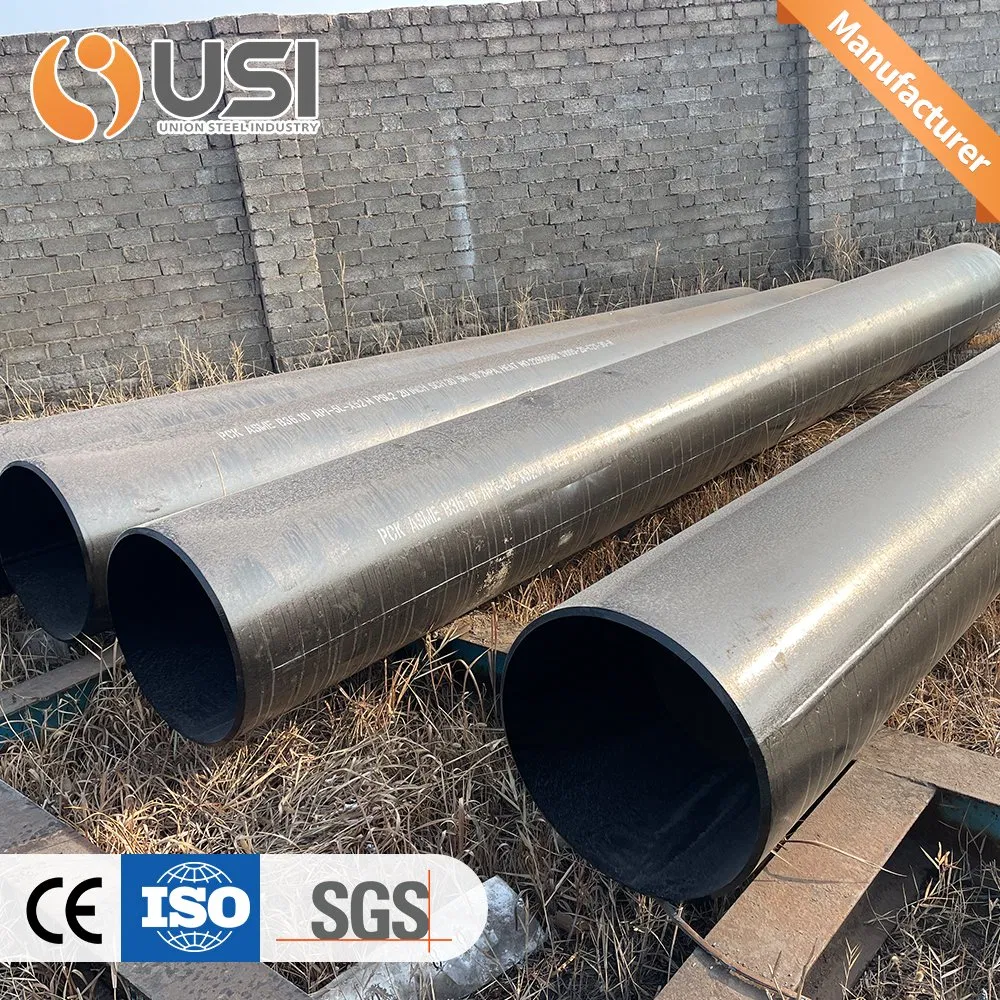 Gas Natural y Oleoducto SSAW Sawl API 5L Tubo de Acero al Carbono Soldado en Espiral UOE y Jcoe