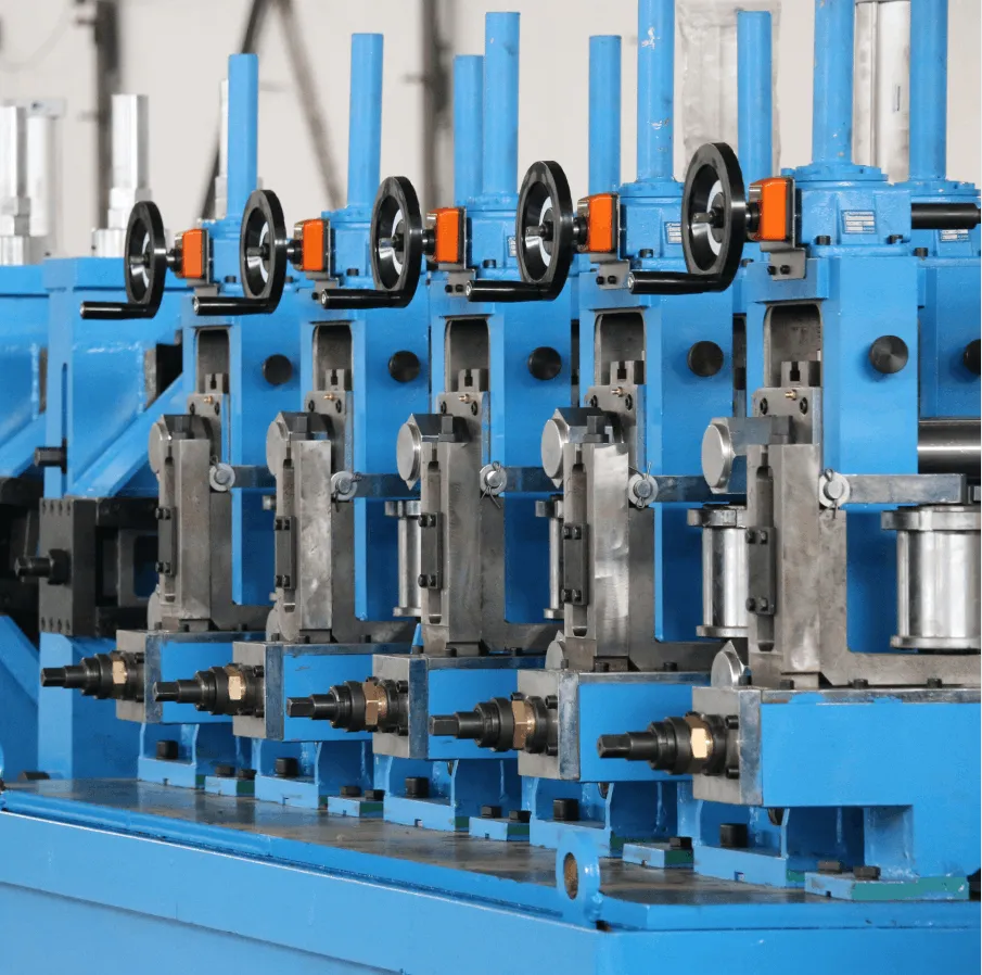 Línea de molino de tubos de acero para máquina de fabricación de tubos cuadrados de acero al carbono