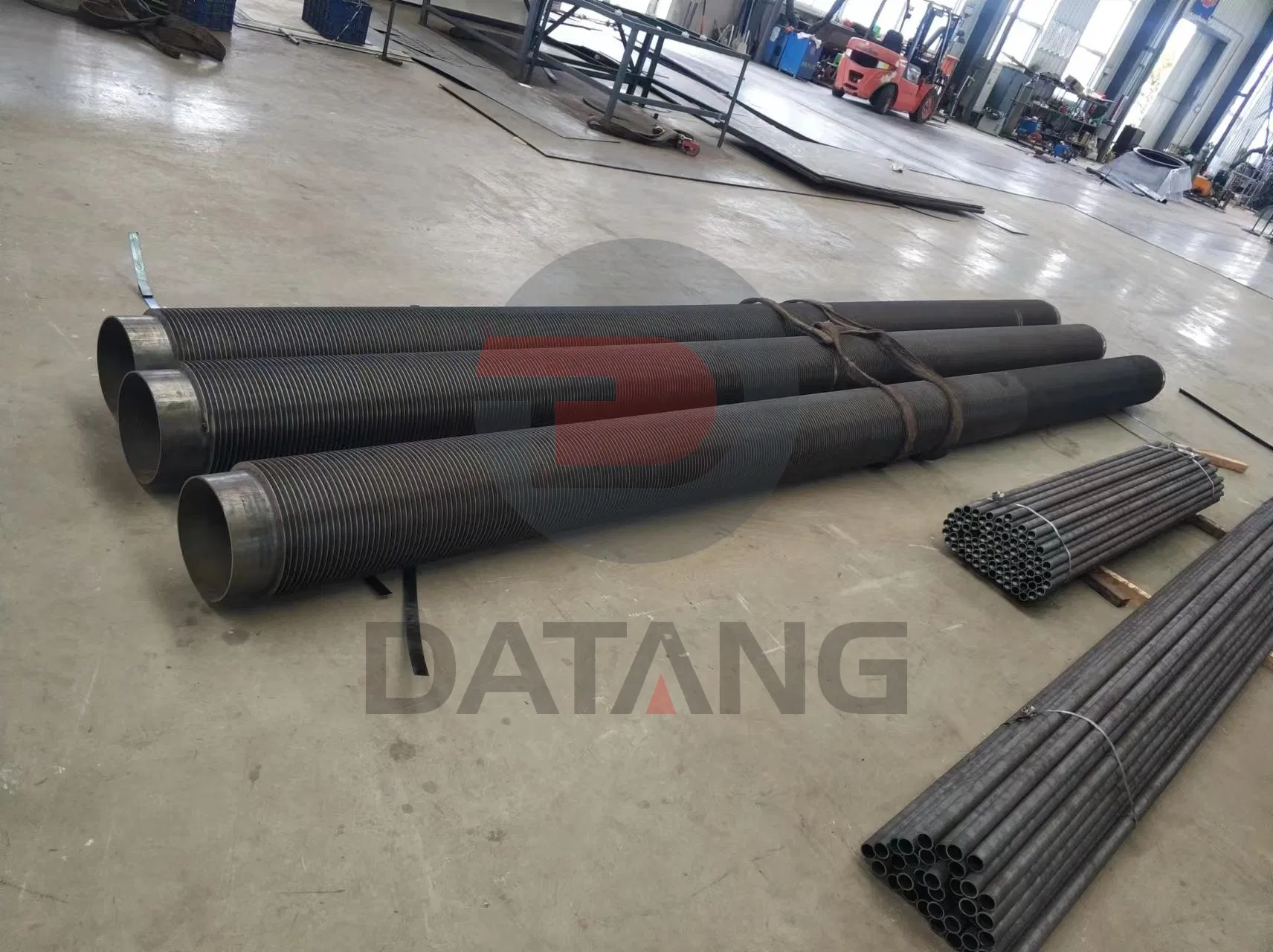 Fábrica ODM OEM Tubo de Pipa de Alta Frecuencia de Soldadura (HFW) con Aletas en Espiral Sólidas con Od Máx 273mm, para Enfriador de Aire Industrial Intercambiador de Calor, Refinación Petroquímica