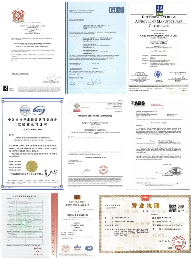 Procesos de certificación de calidad en fábrica