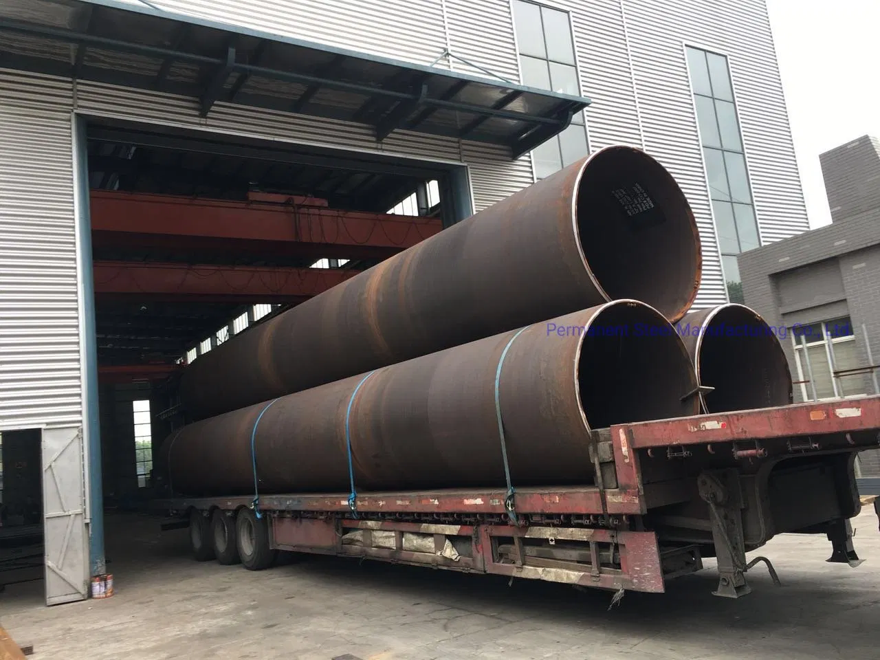 API de fábrica X42 X46 X56 X80 Tubo de acero LSAW Tubo soldado por arco sumergido longitudinal