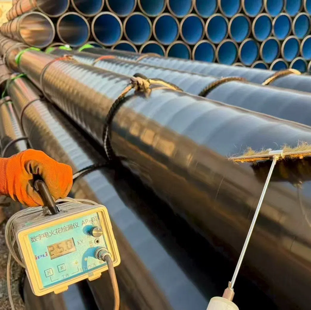 Tubería de acero LSAW Psl2 Tubería de gran diámetro para líneas de transmisión principales