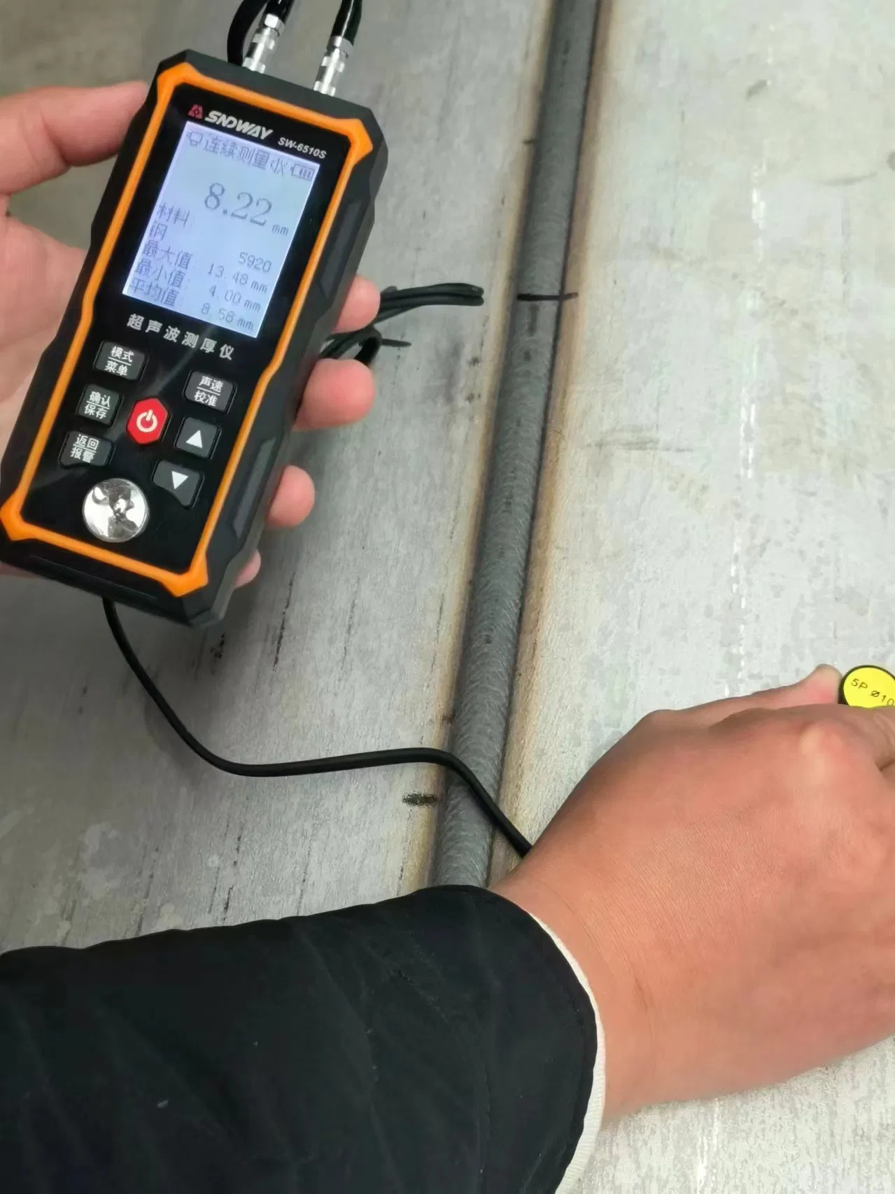 Tubería de acero inoxidable soldada super dúplex para la construcción naval, uso de grandes tubos LSAW