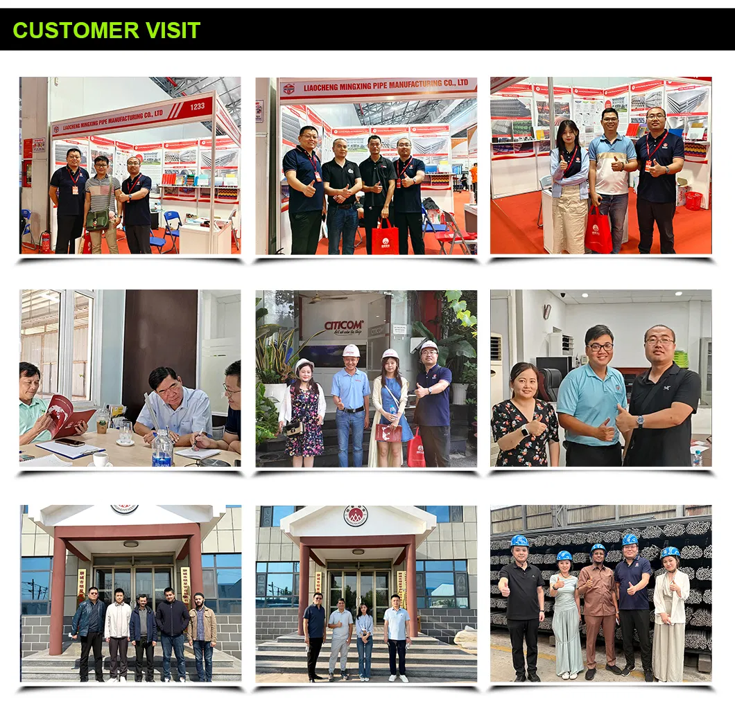 Visitas de clientes y logística global