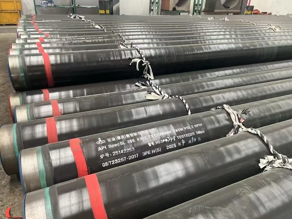 Hfw 3PE Tubo de acero