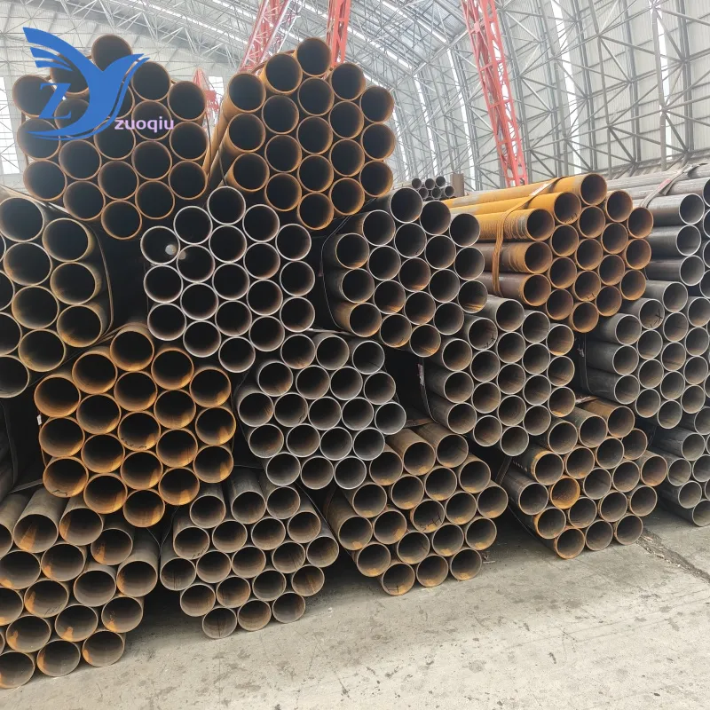 Tubo redondo de acero con bajo contenido de carbono