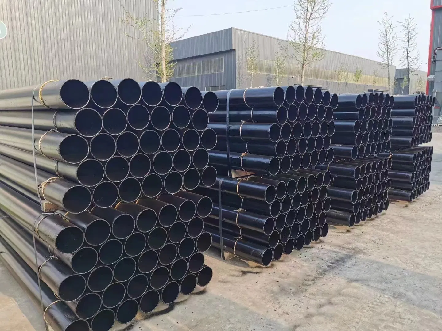 Ventas Directas de Fábrica BS En 545 20 Pulgada Clase K9 con Brida de Charco 90 Grado Tubo de Hierro Fundido Dúctil